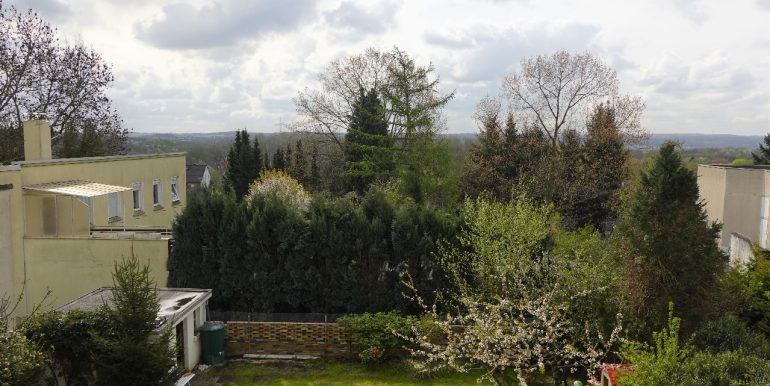 Ausblick auf den rückseitigen Garten