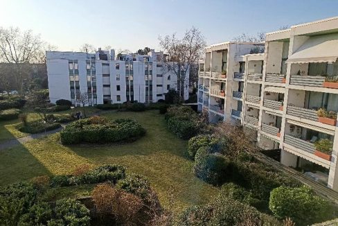 Ausblick vom Balkon