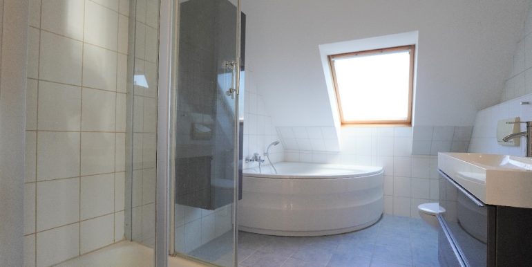 Badewanne und Dusche
