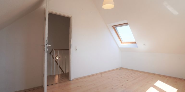 Spitzboden als weiteres Schlafzimmer nutzbar