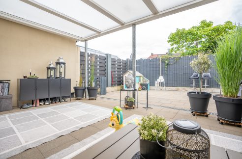 Überdachte Terrasse
