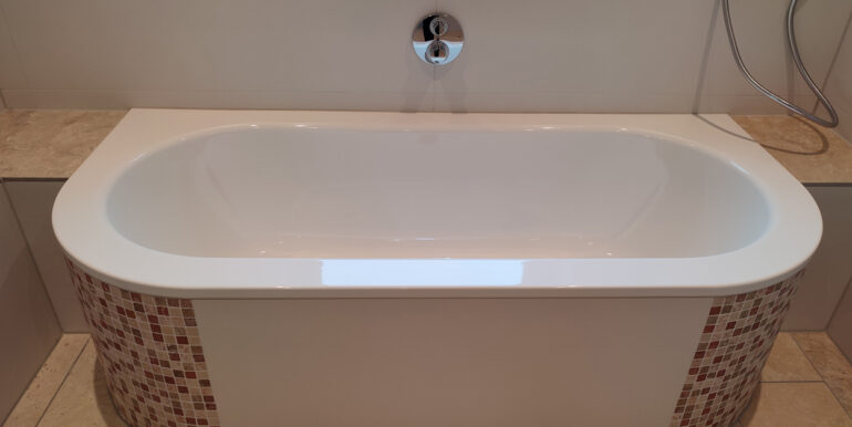 Detailansicht Badewanne