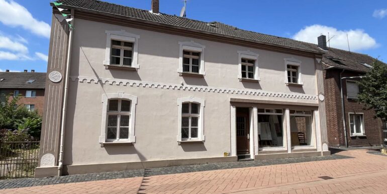 Eine richtig schöne Fassade!