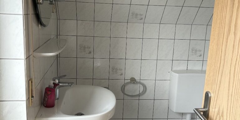 Toilette Obergeschoss