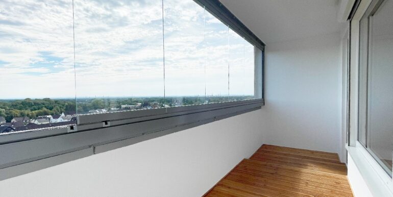 windgeschützte Süd-Loggia