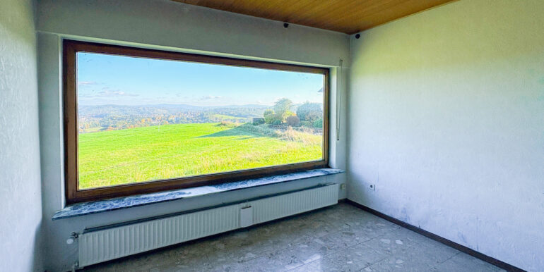 Blick aus dem Wohnzimmer