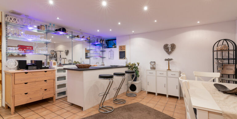 Bar im Untergeschoss