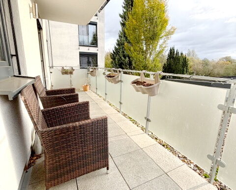 2.Balkon mit Morgensonne