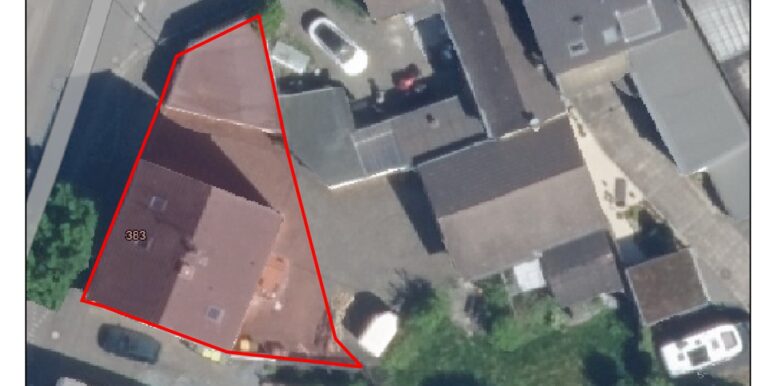 Grundstücksgrenze eingezeichnet 2