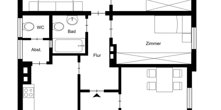 Erdgeschoss + Obergeschoss