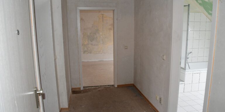 Eingang im 3. Obergeschoss