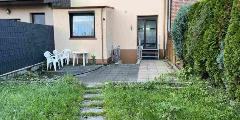 Blick auf die Terrasse