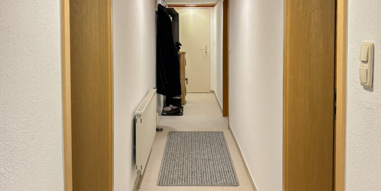 Flur mit Kaminofen(UG)