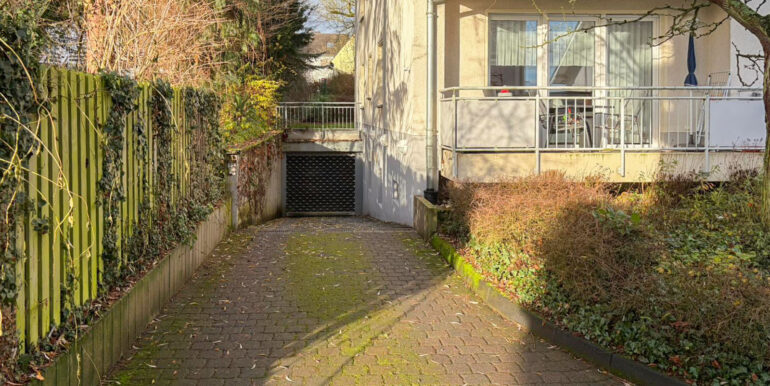 Einfahrt zur Tiefgarage