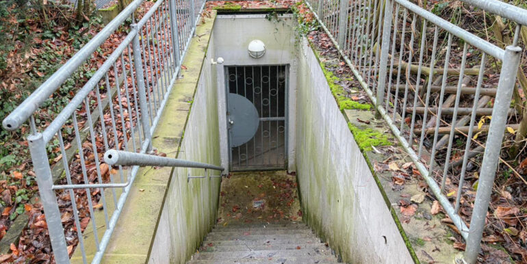 Zugang zur Tiefgarage