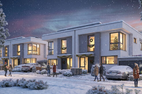 Außenansicht Weihnachten