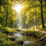 Wald- und Naturlage in Mettmann (KI generiert)