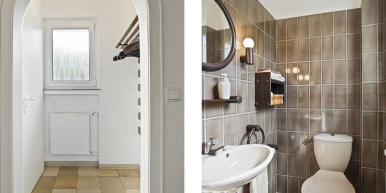 Diele  und  Gäste-WC