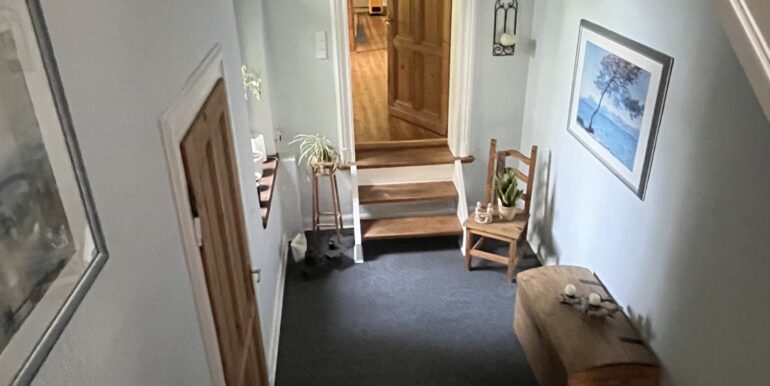 Blick ins Treppenhaus