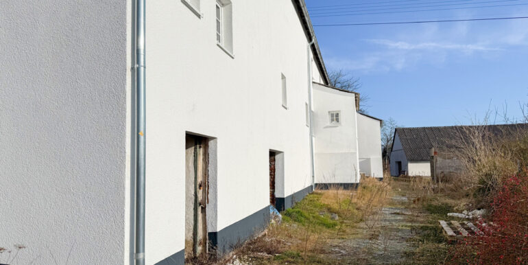 Hintere Gebäudeansicht