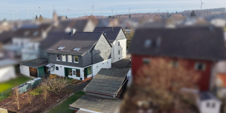 Hintere Gebäudeansicht