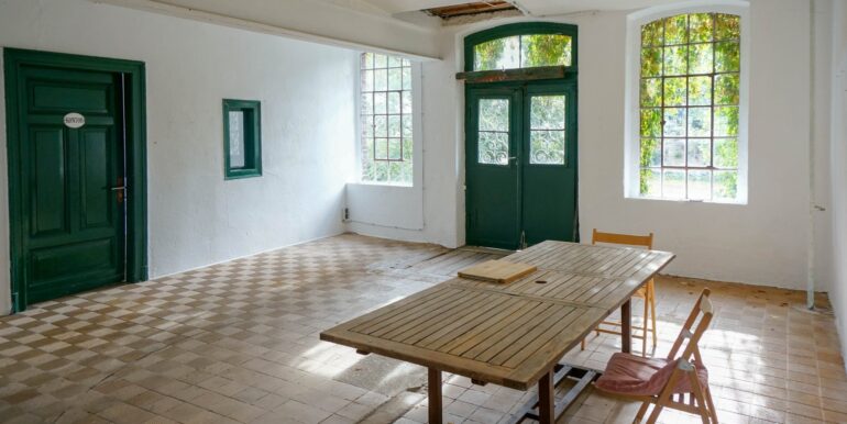 lichtdurchfluteter Eingangsbereich