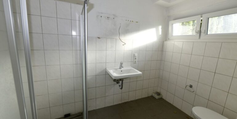 Badezimmer im Erdgeschoss