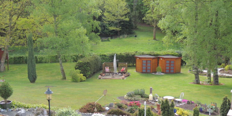 Blick in den Garten