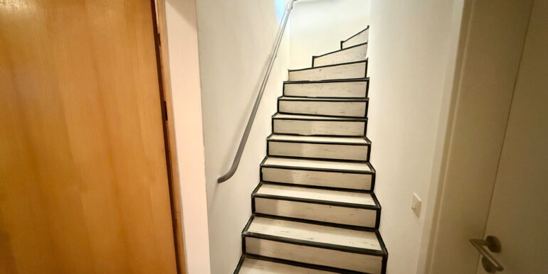Treppe ins Erdgeschoss