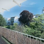 Balkon mit Blick in die Gärten
