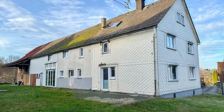 Hintere Gebäudeansicht