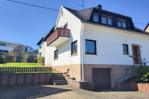 Seitliche Straßenansicht