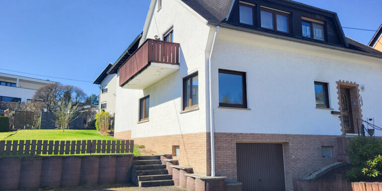 Seitliche Straßenansicht