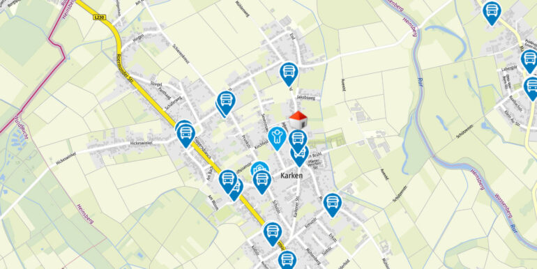 Geolyzer Kartenausschnitt