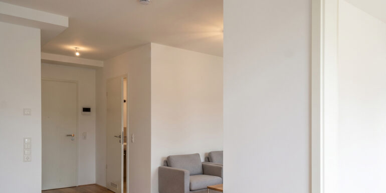 Blick zum Wohnungseingang KI generiert