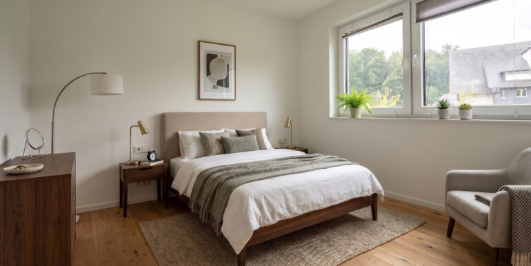 Schlafzimmer KI generiert