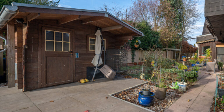 Garten hinten