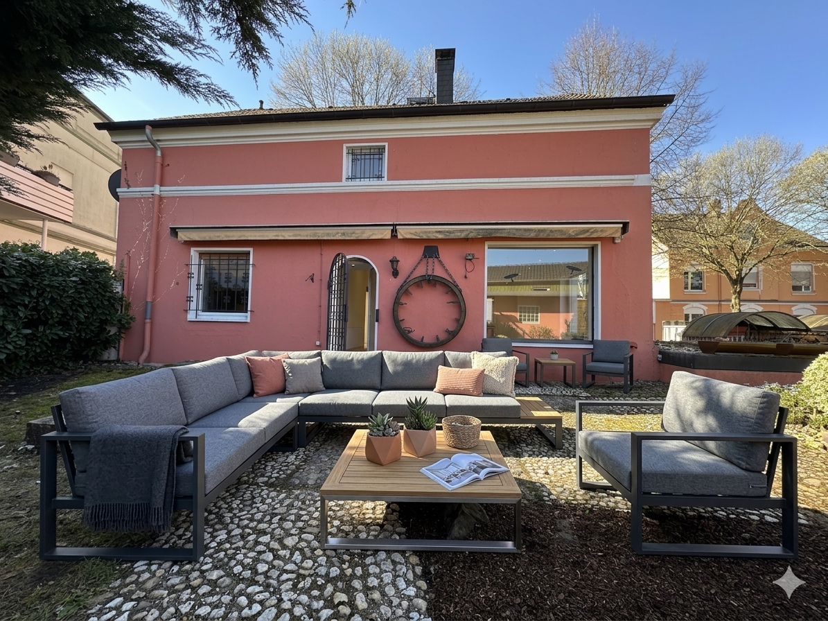 Kurbad-Villa mit Kamin, Terrasse, Keller, Garten, Garage und Gartenhaus - Photo 1