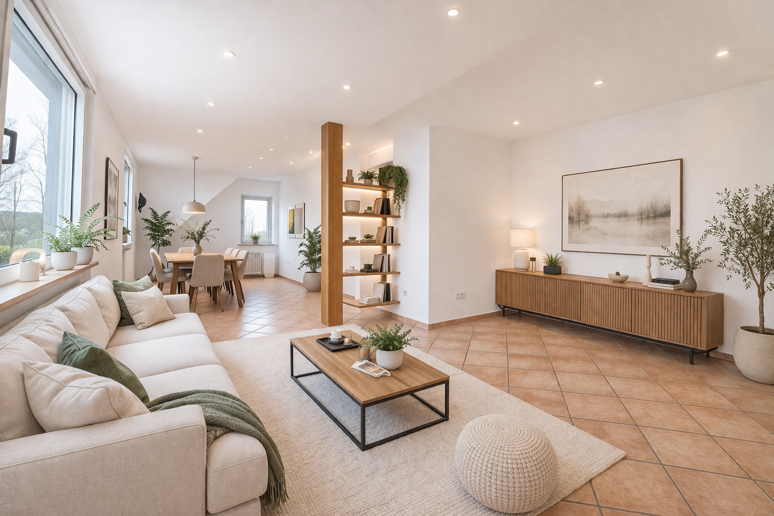 Helle ca. 80 m² große 2-Zimmer-Maisonettewohnung mit Spitzboden, Einbauküche und Tageslichtbad - Foto 1