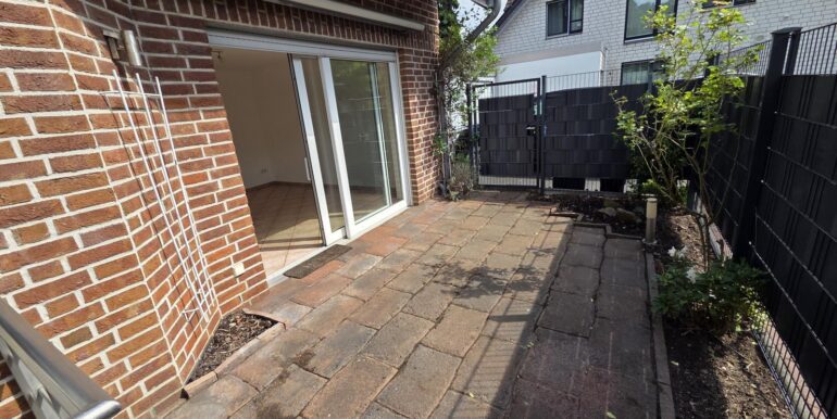 Die Terrasse...