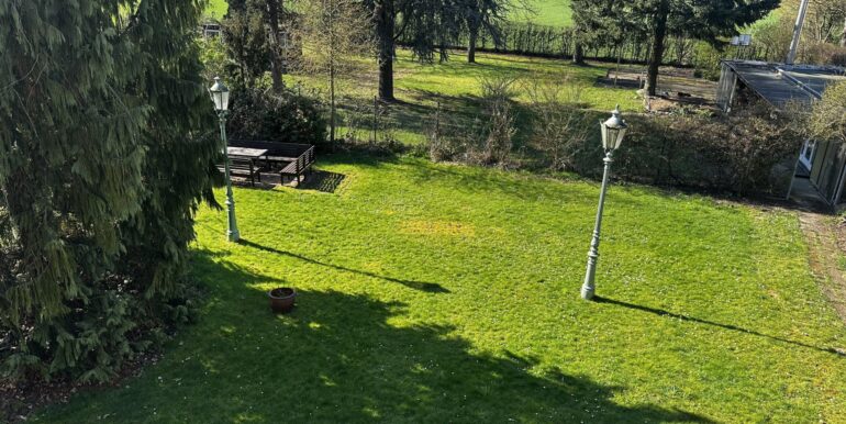 Garten von oben