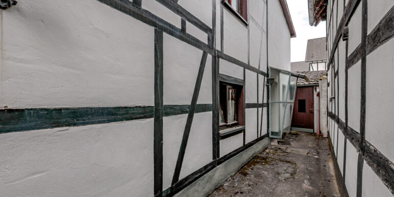 Hauseingang rechtes Haus