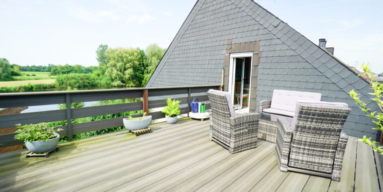 Dachterrasse mit Blick ...