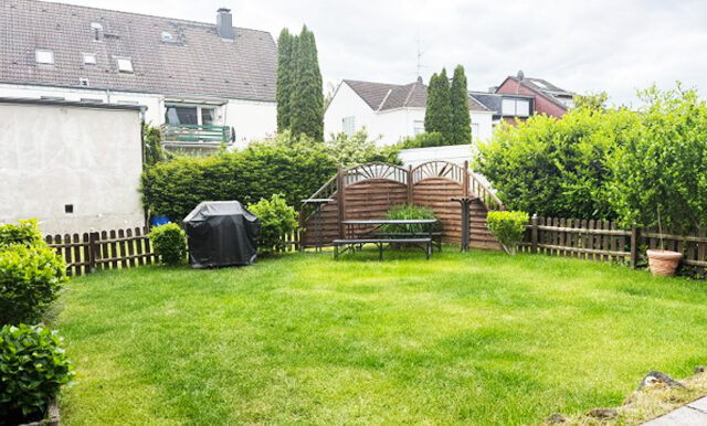 Garten an vermieteter Wohnung