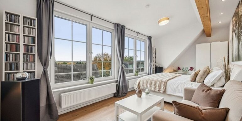 herrliches Studio mit Fernblick