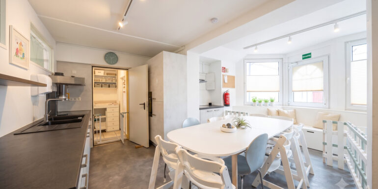 Küche Kita KI generiert