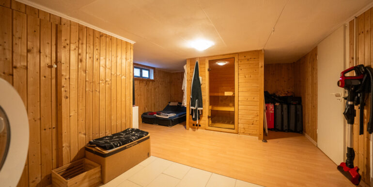 Sauna Vorraum
