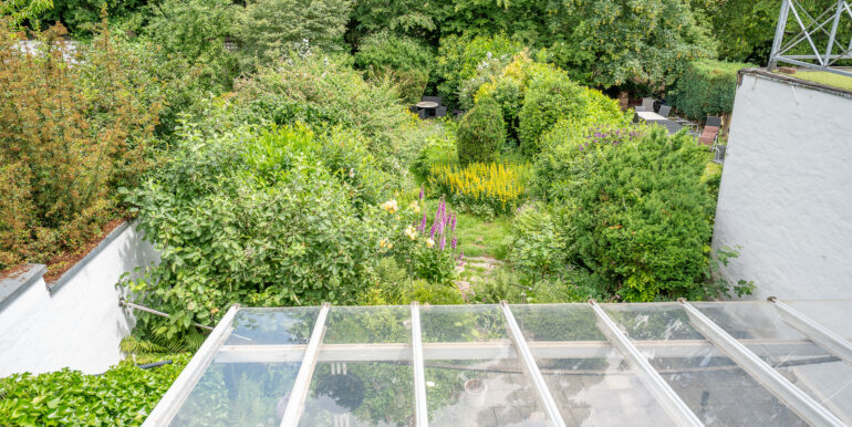 Gartenansicht Dachterrasse