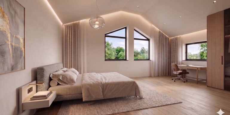 Elternschlafzimmer KI generiert