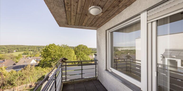 traumhafte Aussicht vom Balkon